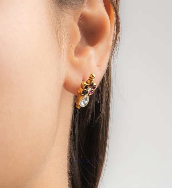 Swarna_Drop_Kundan_Earrings