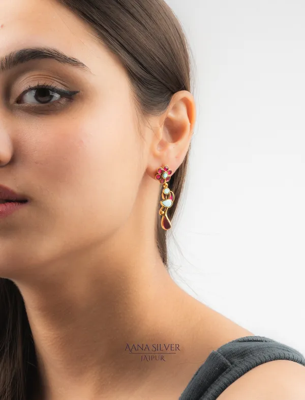 Swarna_Dropped_Peacock_Kundan_Earrings