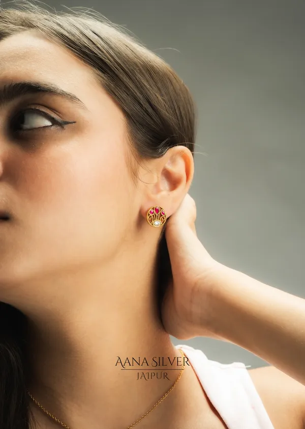 Swarna_Ruby_Quartz_Necklace_Set