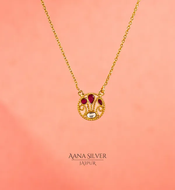 Swarna_Ruby_Quartz_Necklace_Set
