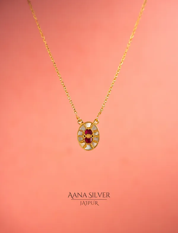 Swarna_Mother_Of_Pearls_Ruby_Necklace_Set