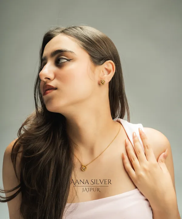Swarna_Zircon_Ruby_Lotus_Necklace_Set