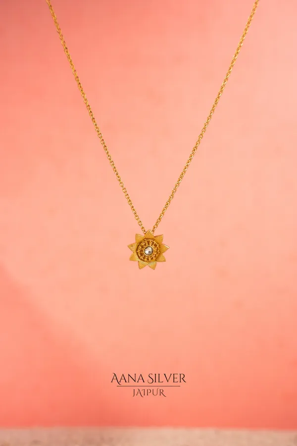 Swarna_Minimalist_Zircon_Flower_Necklace_Set