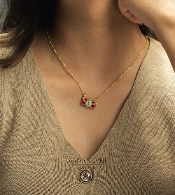 Swarna_Turquoise_Ruby_Peacock_Necklace