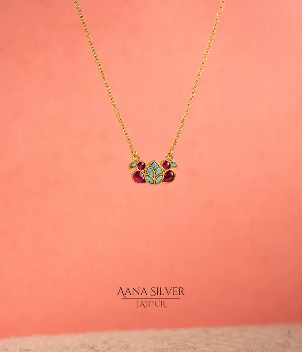 Swarna_Turquoise_Ruby_Peacock_Necklace