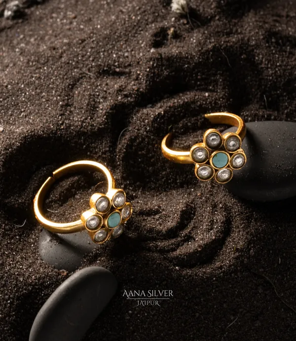 Swarna_Turquoise_Kundan_Toe_Rings