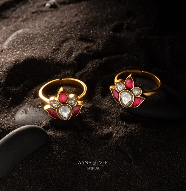Swarna_Lotus_Kundan_Toe_Rings
