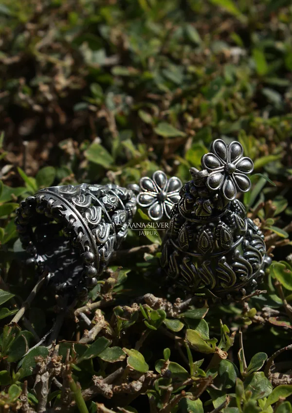 925_Pure_Sterling_Silver_|_Aabharan_Netra_Versatile_Jhumka_|_Well_Stamped_&_Hallmarked