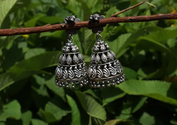 925_Pure_Sterling_Silver_|_Aabharan_Netra_Versatile_Jhumka_|_Well_Stamped_&_Hallmarked