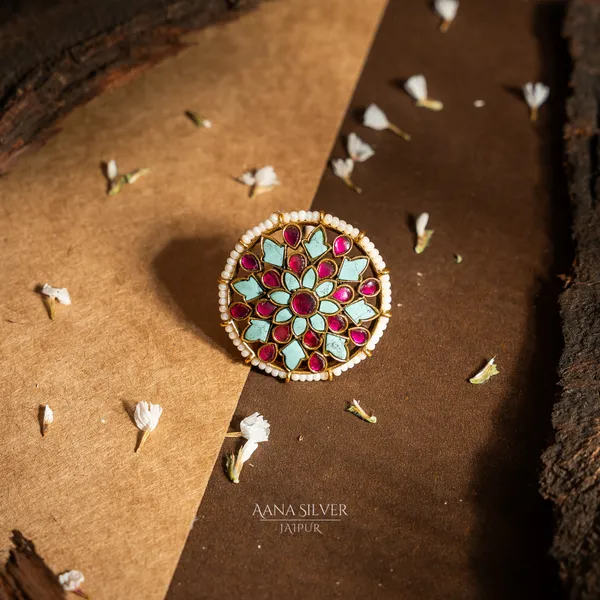 Swarna_Royal_Turquoise_Ruby_Kundan_Ring