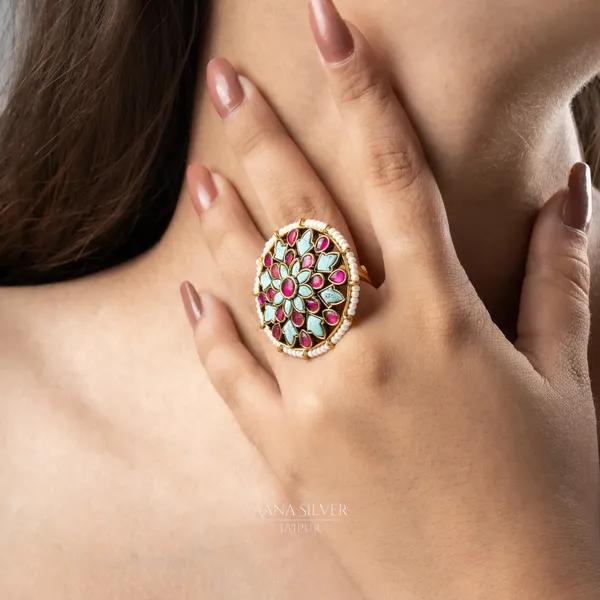 Swarna_Royal_Turquoise_Ruby_Kundan_Ring