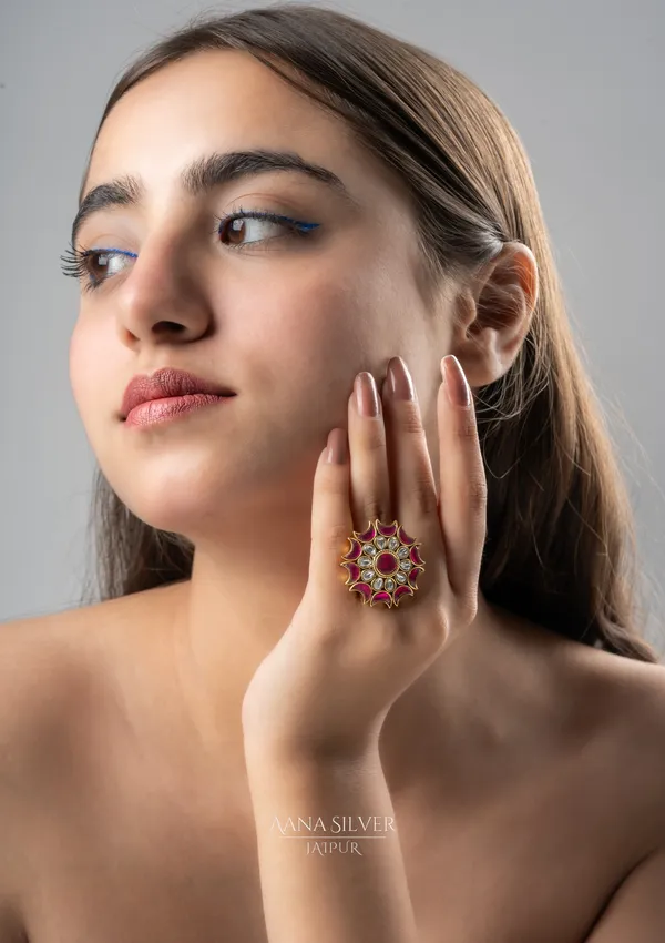 Swarna_Crescent_Moon_Ruby_Quartz_Kundan_Ring
