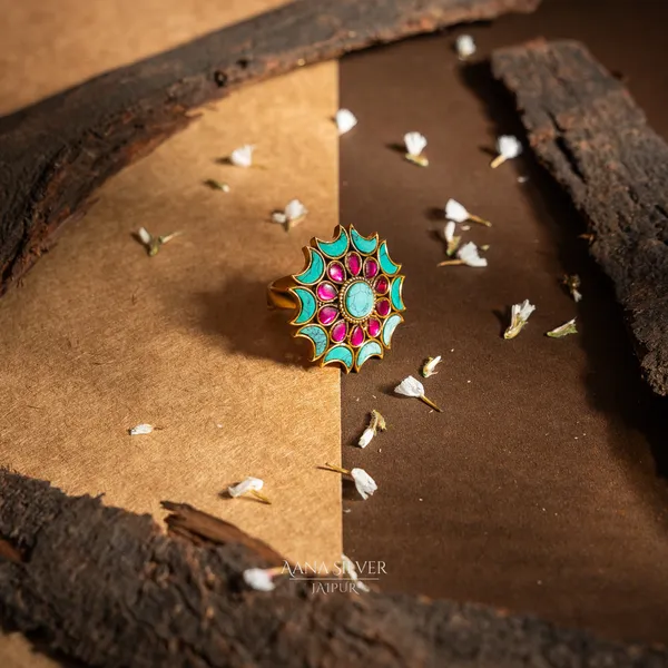 Swarna_Royal_Turquoise_Ruby_Kundan_Ring