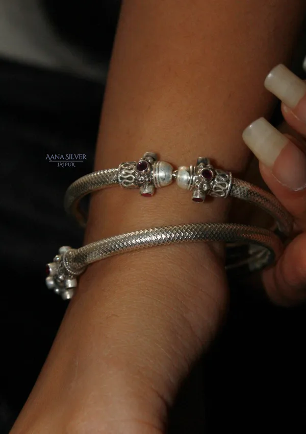 925_Pure_Sterling_Silver_|_Aabharan_Versatile_Everyday_Bangles_|_Well_Stamped_&_Hallmarked