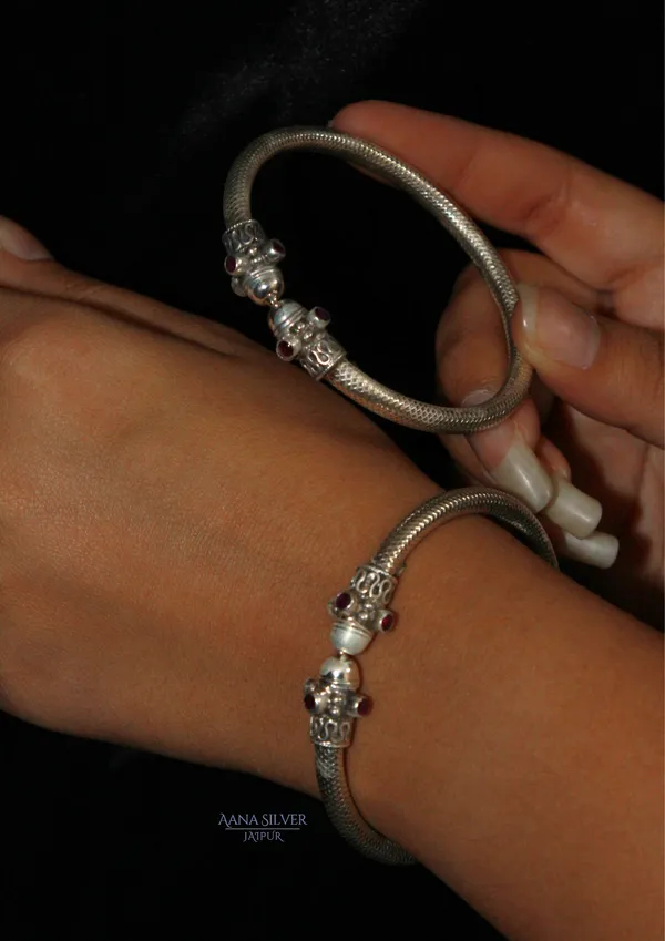 925_Pure_Sterling_Silver_|_Aabharan_Versatile_Everyday_Bangles_|_Well_Stamped_&_Hallmarked