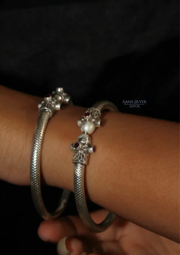 925_Pure_Sterling_Silver_|_Aabharan_Versatile_Everyday_Bangles_|_Well_Stamped_&_Hallmarked
