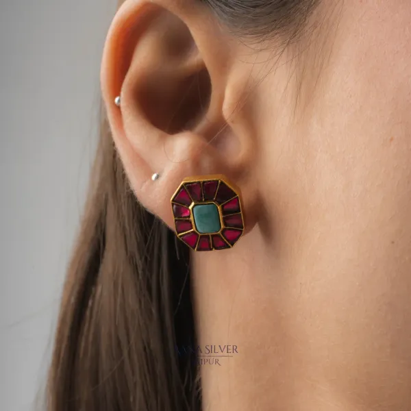 Swarna_Classic_Kundan_Earrings