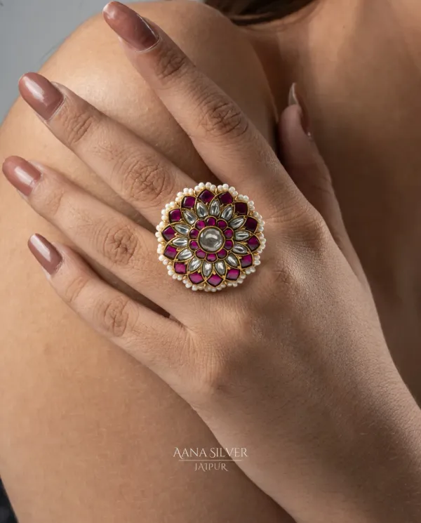 Swarna_Traditional_Ruby_Quartz_Kundan_Ring