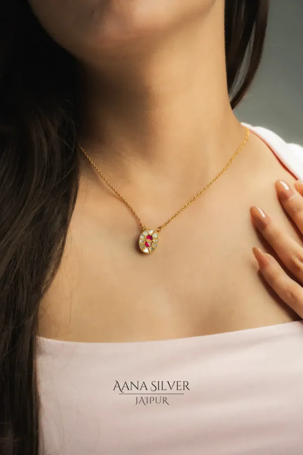 Swarna_Mother_Of_Pearls_Ruby_Necklace_Set