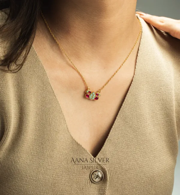 Swarna_Turquoise_Ruby_Peacock_Necklace