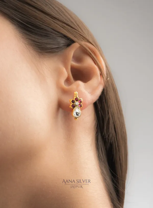 Swarna_Drop_Kundan_Earrings