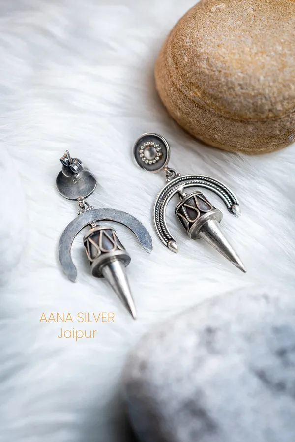 925_Pure_Sterling_Silver_|_Versatile_Fine_Earrings_|_Well_Stamped_&_Hallmarked