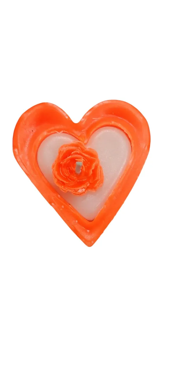 Combo_of_4_Peach_Star,_Heart_,Flower_&_Round_Candle_Set