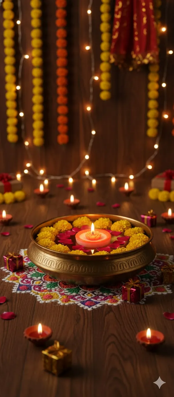 Combo_of_4_Peach_Star,_Heart_,Flower_&_Round_Candle_Set