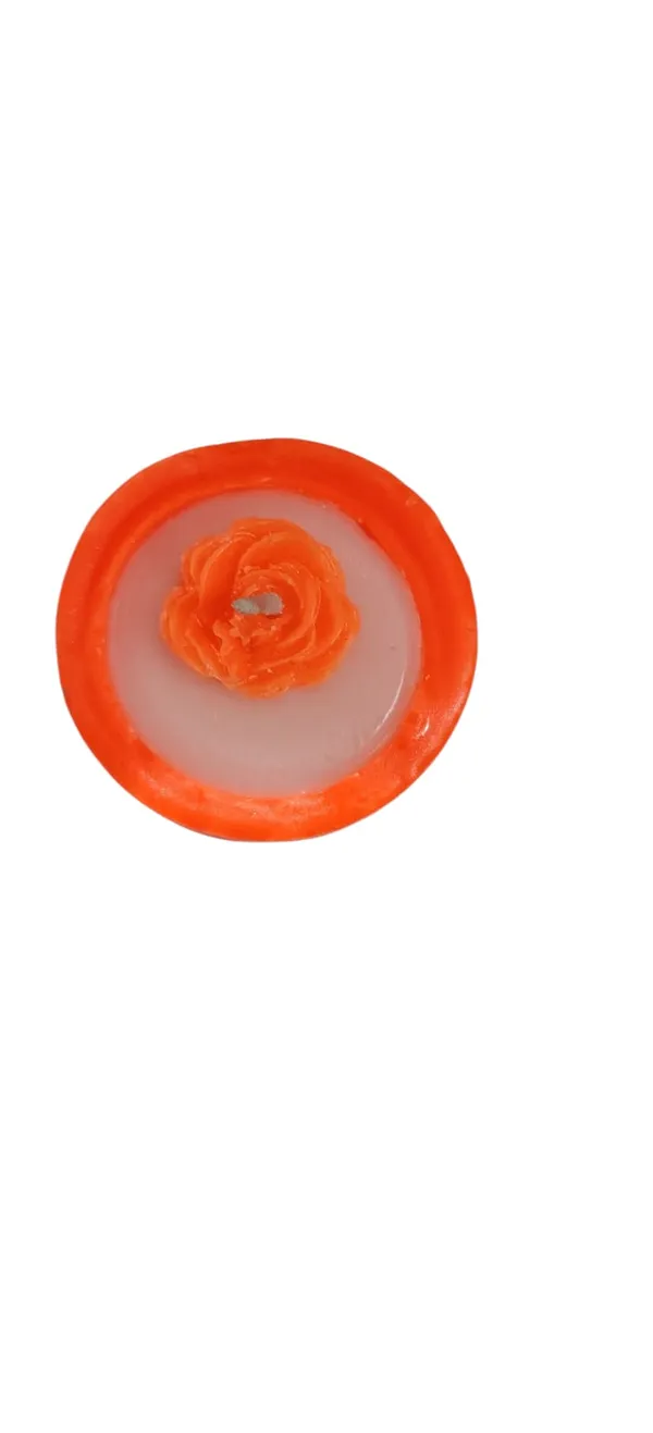 Combo_of_4_Peach_Star,_Heart_,Flower_&_Round_Candle_Set