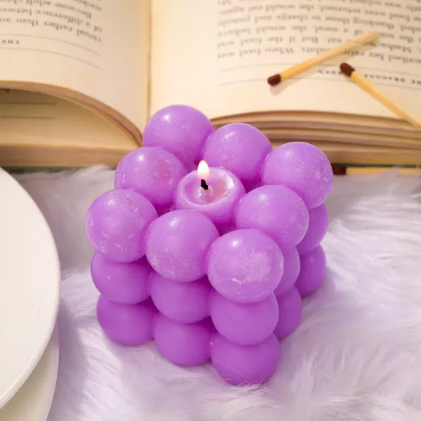 Pack_of_2_Soya_Wax_Lavender_Fragrance_Bubble_Candles