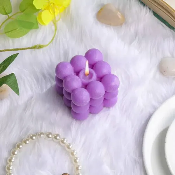Pack_of_2_Soya_Wax_Lavender_Fragrance_Bubble_Candles