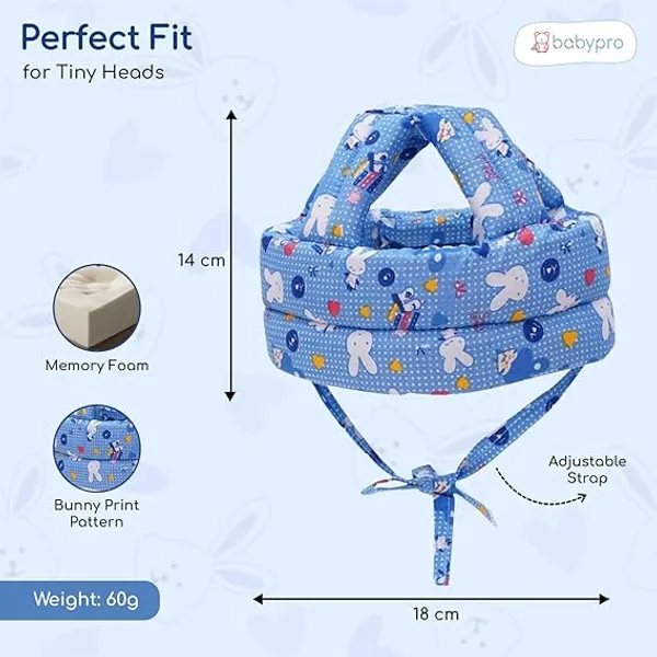 ABH_PUPPY_Baby_Head_Protector_for_Safety_of_Kids_6M_to_18_Months-_Baby_Safety_Helmet_with_Air_Ventilation|_Toddler_Helmet_for_Crawling_Walking_Helmet_for_Babies_(Light_Blue)