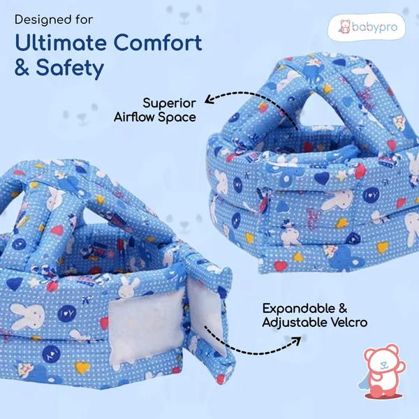 ABH_PUPPY_Baby_Head_Protector_for_Safety_of_Kids_6M_to_18_Months-_Baby_Safety_Helmet_with_Air_Ventilation|_Toddler_Helmet_for_Crawling_Walking_Helmet_for_Babies_(Light_Blue)