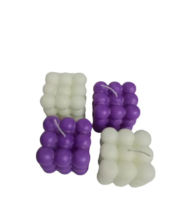 Pack_of_2_Peach_Soya_Wax_Lavender_Fragrance_Bubble_Candle