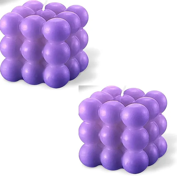 Pack_of_2_Soya_Wax_Lavender_Fragrance_Bubble_Candles
