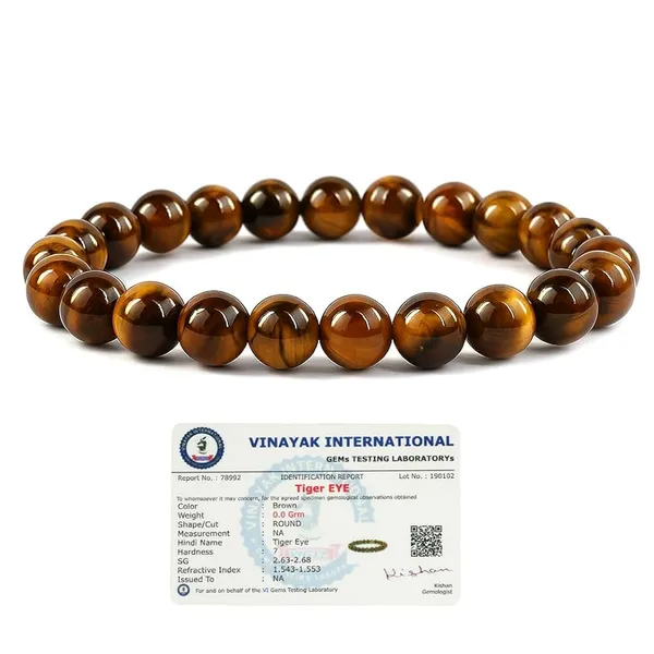 Certified_Tiger_eye_Bracelet_for_Protection_&_Confidence_