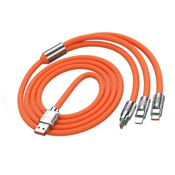 100W_USB_C_Multi_Charging_Cable_3in1_Retractable_Charge_Cord_Compatible_with_Phone/Type_C/Micro_for_All_Android_and_iOS_Smartphone_Multifunction_3_in_1_Cable_Compatible_with_Karbonn_Platinum_P9_Data_Universal_Extra_Strength_for_fast_charge_3w_cable_(Multicolor)