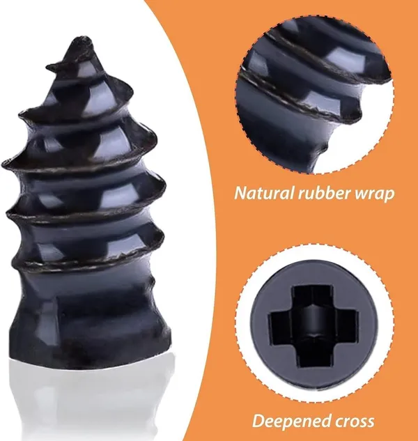 10_Pcs_Tire_Repair_and_Puncture_Rubber_Glue_Screws,_Vacuum_Tyre_Repair_Nail_Fast_Repair_Rubber_Nails_for_Car,_Motorcycle,Truck,_Tractor_ATV_Tire_Puncture_Repair_Screws.