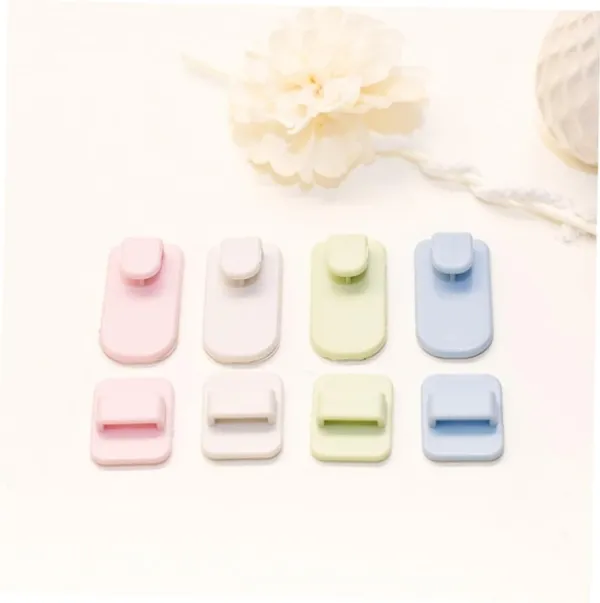1_Pcs_Plastic_Adhesive_Hook_for_Hanging_AC/TV_Remote_Control_Hook_Self_Adhesive_Hook_On_Tiles_Wall,_Door,_Cabinet,_Wall_Holder_Hooks,_Wall-Sticking_Hooks_for_Remote_Control,_Hooks_for_Organization_Bathroom_Kitchen_and_Office.