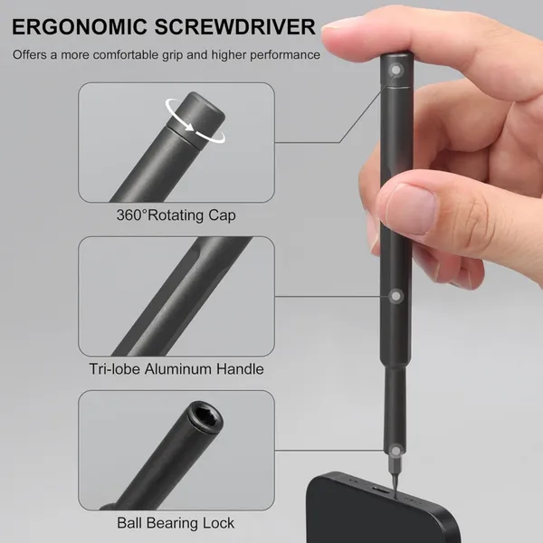 24_in_1_Small_Mini_Magnetic_Precision_Screwdriver_Bits_Set,_Eyeglasses,_Computer,_Electronic,_Watch_Repair_Kit_with_Phillips_and_Star_Tiny_Screw_Driver_Home_Kit_(Colour:_Black).