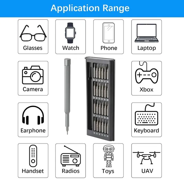 24_in_1_Small_Mini_Magnetic_Precision_Screwdriver_Bits_Set,_Eyeglasses,_Computer,_Electronic,_Watch_Repair_Kit_with_Phillips_and_Star_Tiny_Screw_Driver_Home_Kit_(Colour:_Black).
