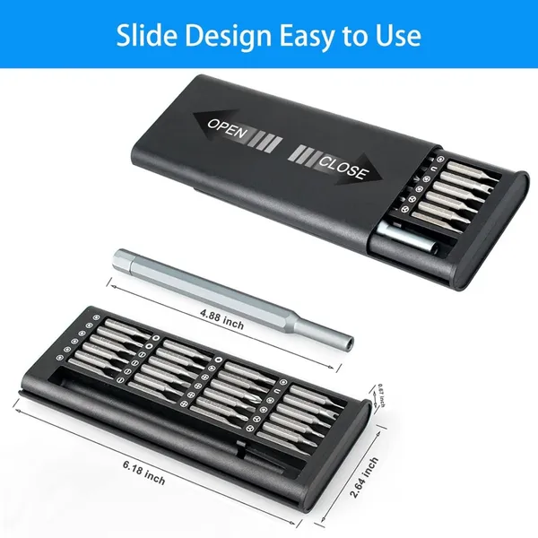 24_in_1_Small_Mini_Magnetic_Precision_Screwdriver_Bits_Set,_Eyeglasses,_Computer,_Electronic,_Watch_Repair_Kit_with_Phillips_and_Star_Tiny_Screw_Driver_Home_Kit_(Colour:_Black).