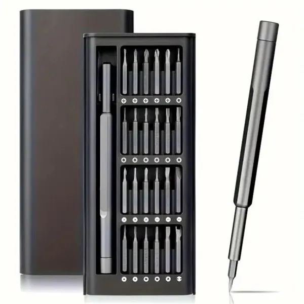 24_in_1_Small_Mini_Magnetic_Precision_Screwdriver_Bits_Set,_Eyeglasses,_Computer,_Electronic,_Watch_Repair_Kit_with_Phillips_and_Star_Tiny_Screw_Driver_Home_Kit_(Colour:_Black).