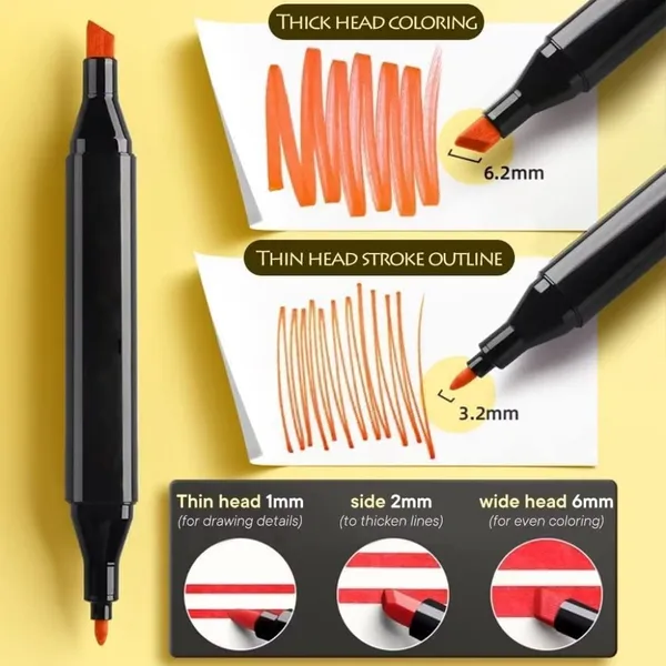 48_Pc_Alcohol_Markers_Double_Tipped_Graphic_Art_Pens_for_Kids_&_Adults_Drawing,_Carrying_Case_For_Painting_Sketching_Calligraphy_Drawing-_Twin_Head_Permanet_Colouring_Marker_Pens_(Multicolor).