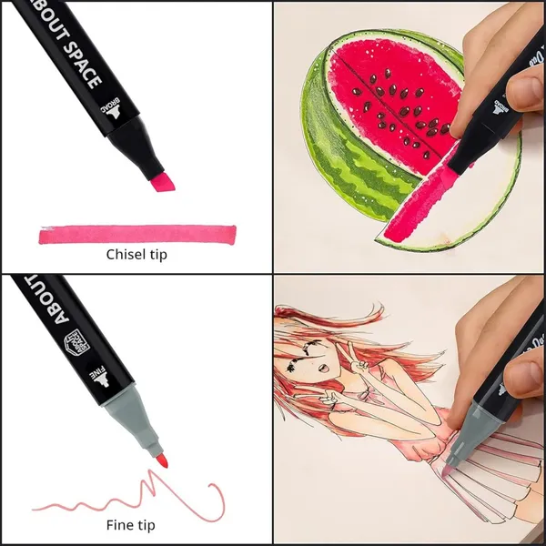 48_Pc_Alcohol_Markers_Double_Tipped_Graphic_Art_Pens_for_Kids_&_Adults_Drawing,_Carrying_Case_For_Painting_Sketching_Calligraphy_Drawing-_Twin_Head_Permanet_Colouring_Marker_Pens_(Multicolor).