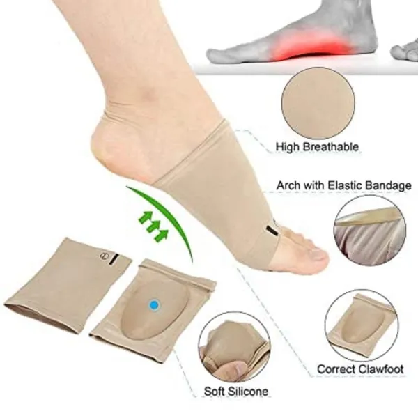 Arch_Support_Sleeves_|_soft_Cushion_and_Neoprene_elastic_reusable_Gel_Pad_for_both_Women_&_Men_|_Feet_Orthopedic_Pad_Orthotic_Tool_|_Metatarsal_Compression_Arch_Support_Sleeve_Foot_Care_Plantar_Fasciitis_Spurs_Neuromas_Flat_Feet_Orthopedic_Pad