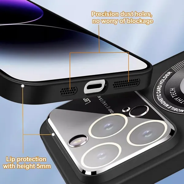 Black_I_Phone_15_Pro_Max_Case_with_Magnetic_Invisible_Stand_Compatible_with_MagSafe,_Camera_Protective_Shockproof_Hard_PC_Matte_Back_Protective_Soft_TPU_Edge_Phone_Case_with_Large_Window.
