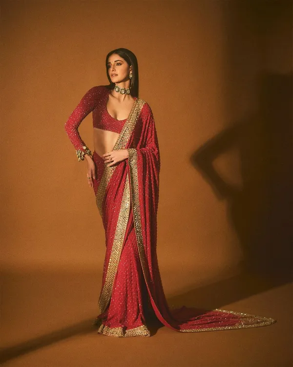 Bollywood_Heavy_Soft_Georgette_MONO_Beglory_saree_with_Blouse