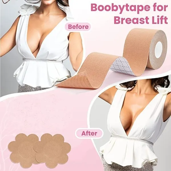 Boob_Tape_|_Nipple_Pasties_Multipurpose_Nipple_Tape_for_Women_Push_Up_&_Lifting_Body_Tape_for_Women_Breast_Tape_Breast_Lift_Bra_Tape