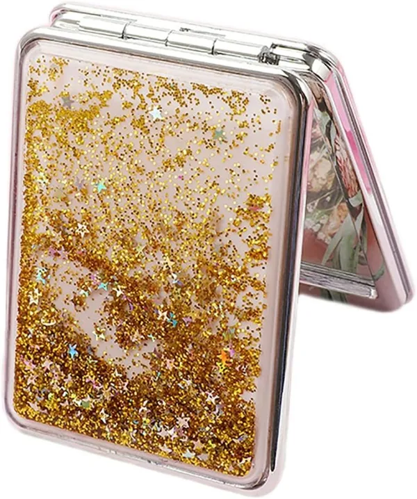 Compact_Mirror_Square_Pu_Leather_Makeup_Mirror_for_Purses_Small_Pocket_Mirror_Portable_Hand_Mirror_Double-Sided_with_2_x_1x_Magnification_for_Woman_Mother_Kids_Great_Gift.